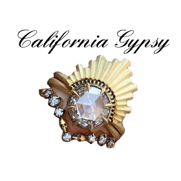 Gold Vintage 3 Piece Ring Set RESTOCKED - Picture 2 of 3